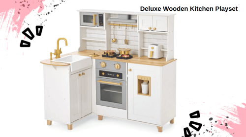 Member's Mark Deluxe Wooden Kitchen Playset