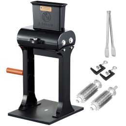 Commercial Meat Tenderizer, Heavy Duty Stainless Steel Meat Tenderizer Machine, Quick and Easy Manual Operation Kitchen Tool, 5.8" Feed Port for