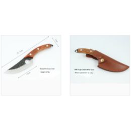 Forged Small Kitchen  Boning Knife (Option: Boning knife Leather case)