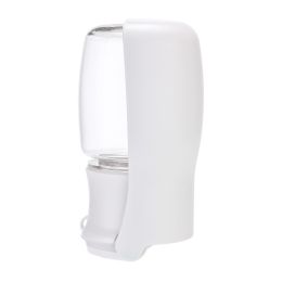 Dog Portable Water Bottle Foldable Pet Water Dispenser Pet Products (Option: White-350ml)