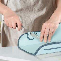 6 IN 1 Multi-functional Folding Cutting Board (Color: Blue)